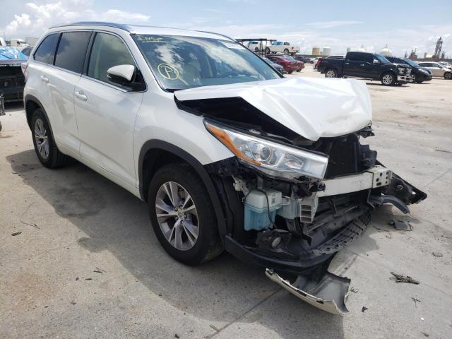 TOYOTA HIGHLANDER 2015 z numerem VIN 5TDKKRFH3FS054743 - Zdjęcie z aukcji
