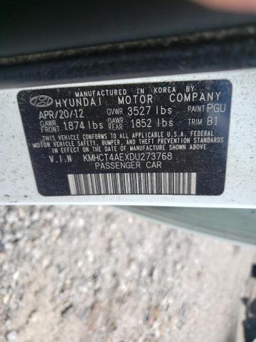 Photo 10 from auction – 2013 HYUNDAI ACCENT GLS with VIN KMHCT4AEXDU273768