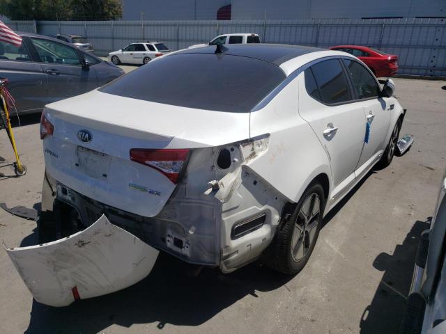 Photo 4 from auction – 2013 KIA OPTIMA HYB with VIN KNAGM4AD9D5056164
