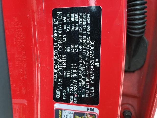 Zdjęcie 10 z aukcji – 2017 KIA SOUL + z VIN KNDJP3A52H7450005