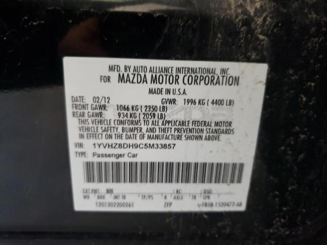Photo 10 from auction – 2012 MAZDA 6 I with VIN 1YVHZ8DH9C5M33857
