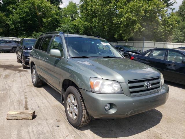 TOYOTA HIGHLANDER 2006 с VIN JTEEP21A260164939 - Фото с аукциона