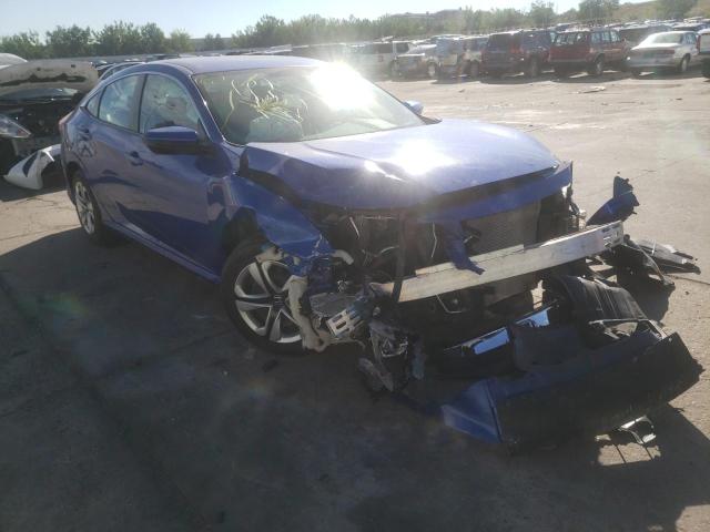 Photo 1 from auction – 2018 HONDA CIVIC LX with VIN 19XFC2F56JE037448