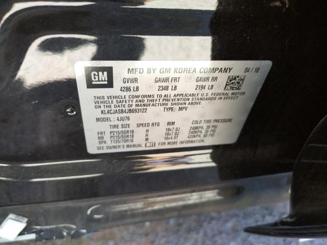 Photo 10 from auction – 2018 BUICK ENCORE PRE with VIN KL4CJASB4JB693122