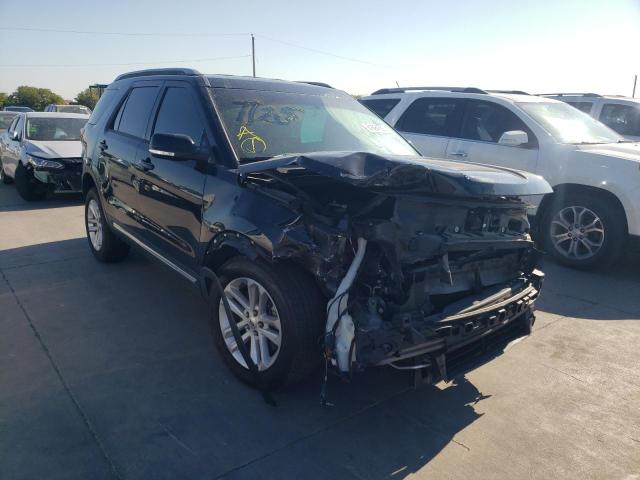 FORD EXPLORER X 2016 with VIN 1FM5K7D80GGB09192 - Photo from auction