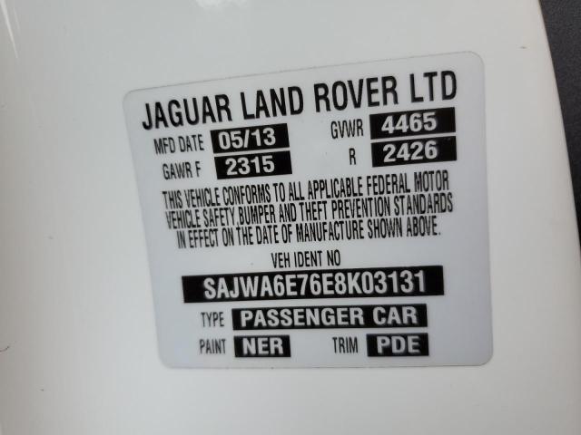 Photo 10 from auction – 2014 JAGUAR F-TYPE with VIN SAJWA6E76E8K03131