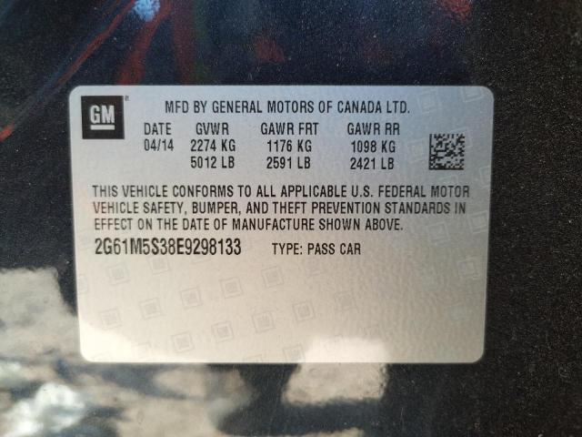 Photo 10 from auction – 2014 CADILLAC XTS LUXURY with VIN 2G61M5S38E9298133
