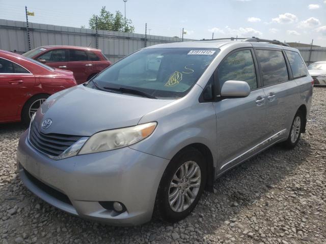 Photo 2 from auction – 2012 TOYOTA SIENNA XLE with VIN 5TDYK3DC2CS267662