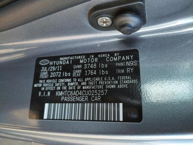 Photo 10 from auction – 2012 HYUNDAI VELOSTER with VIN KMHTC6AD4CU025257