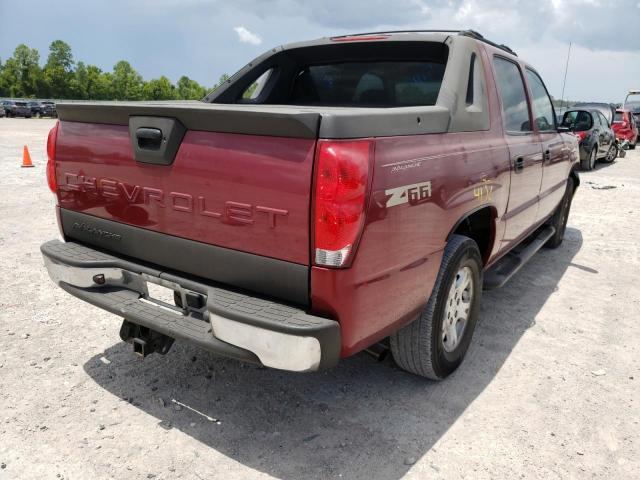 Photo 4 from auction – 2004 CHEVROLET AVALANCHE with VIN 3GNEC12T54G244763