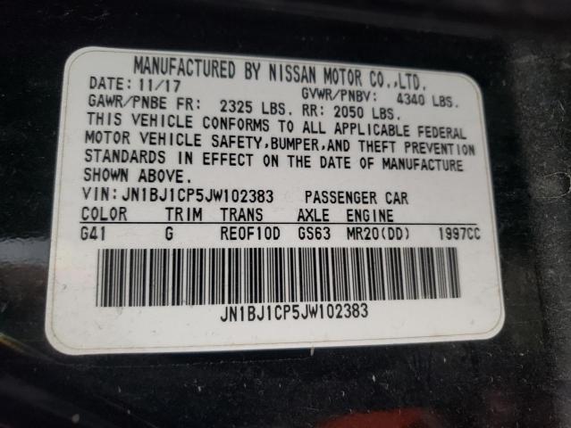 Photo 10 from auction – 2018 NISSAN ROGUE with VIN JN1BJ1CP5JW102383