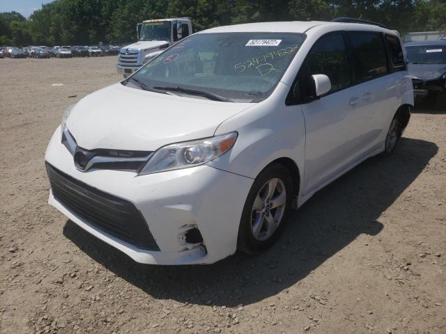 Photo 2 from auction – 2018 TOYOTA SIENNA LE with VIN 5TDKZ3DC1JS904667