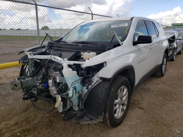 Photo 2 from auction – 2020 CHEVROLET TRAVERSE L with VIN 1GNERFKW6LJ101405