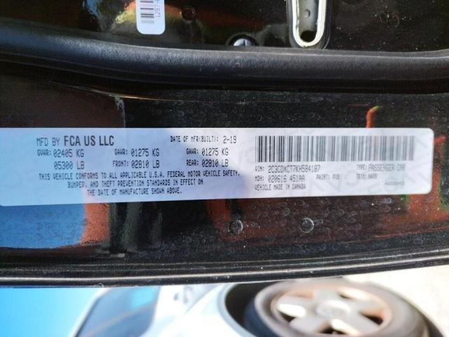 Photo 10 from auction – 2019 DODGE CHARGER R/ with VIN 2C3CDXCT7KH584187