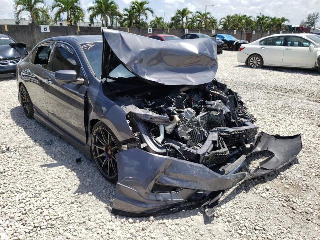 HONDA ACCORD EX 2016 with VIN 1HGCR2E73GA018888 - Photo from auction