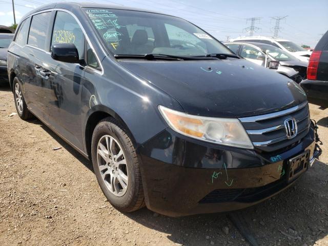 HONDA ODYSSEY EX 2012 with VIN 5FNRL5H66CB004127 - Photo from auction