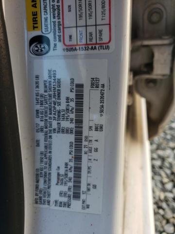 Foto 10 de la subasta – 2017 FORD FIESTA SE con VIN 3FADP4EJ9HM134493