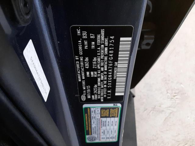 Photo 10 from auction – 2015 KIA OPTIMA EX with VIN 5XXGN4A76FG481754