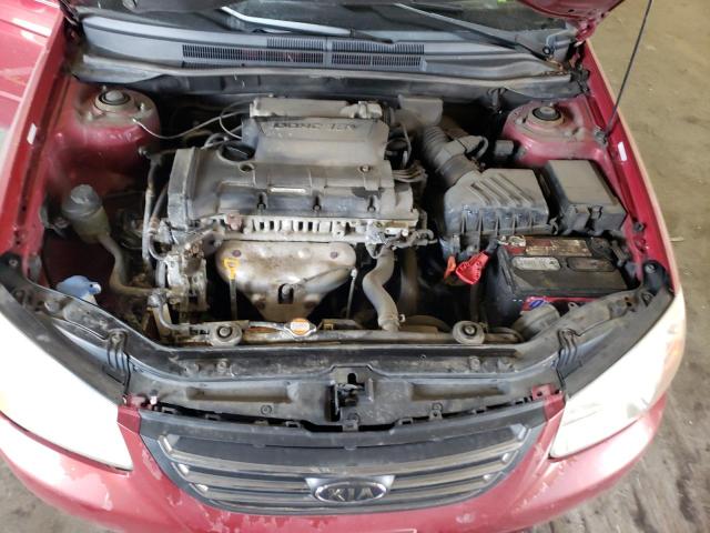 Photo 7 from auction – 2008 KIA SPECTRA EX with VIN KNAFE122285509874