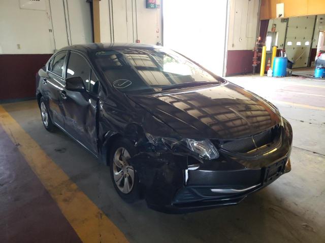 Photo 1 from auction – 2013 HONDA CIVIC LX with VIN 19XFB2F51DE237337