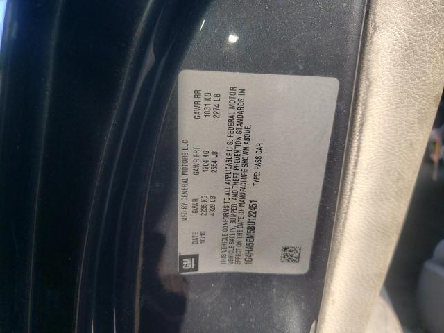 Photo 10 from auction – 2011 BUICK LUCERNE CX with VIN 1G4HA5EM5BU122451