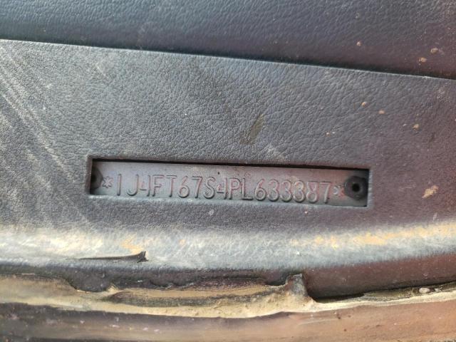 Photo 10 from auction – 1993 JEEP CHEROKEE S with VIN 1J4FT67S4PL633387