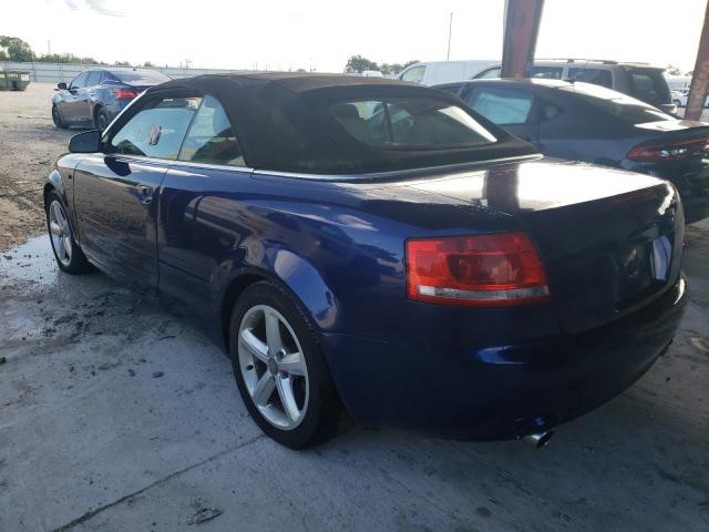 Фото 3 с аукциона – 2007 AUDI A4 3.2 CAB с VIN WAUDH48H37K017706