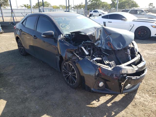 TOYOTA COROLLA L 2015 with VIN 5YFBURHE2FP348737 - Photo from auction