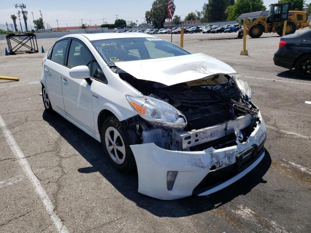TOYOTA PRIUS 2013 with VIN JTDKN3DU6D0343829 - Photo from auction