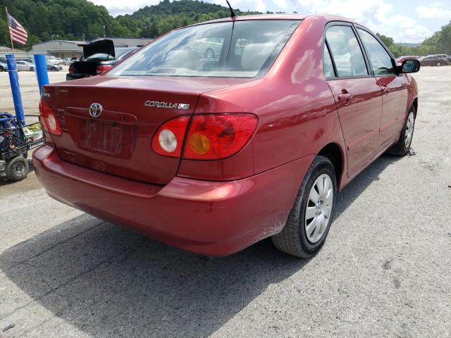 Photo 4 from auction – 2004 TOYOTA COROLLA CE with VIN 2T1BR32E94C304433