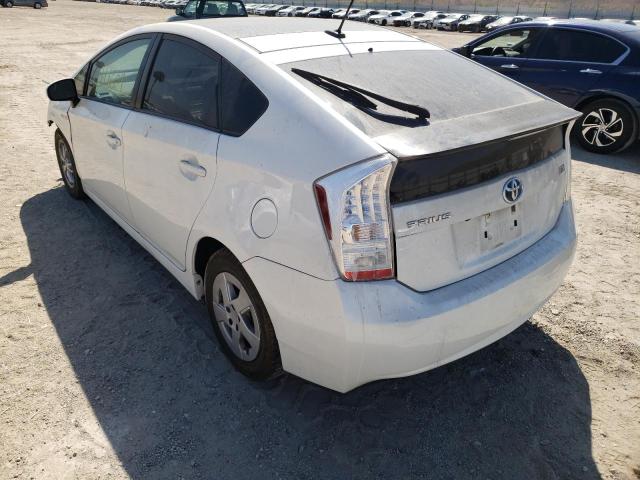 Photo 3 from auction – 2010 TOYOTA PRIUS with VIN JTDKN3DU8A0184274