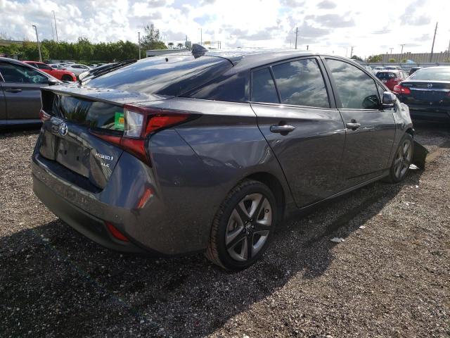 Photo 4 from auction – 2019 TOYOTA PRIUS with VIN JTDKARFU0K3073858