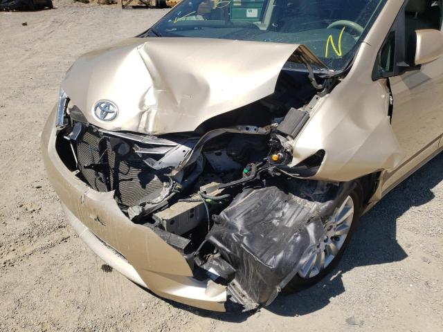 Photo 9 from auction – 2011 TOYOTA SIENNA XLE with VIN 5TDDK3DC9BS003867