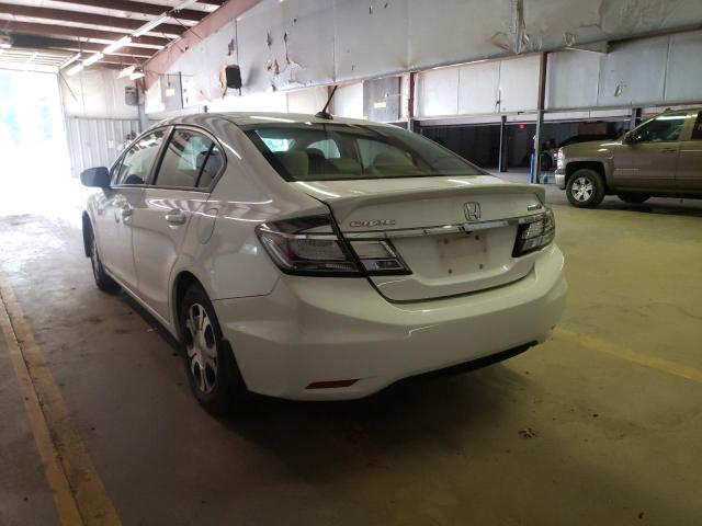 Photo 3 from auction – 2015 HONDA CIVIC HYBR with VIN 19XFB4F22FE001249