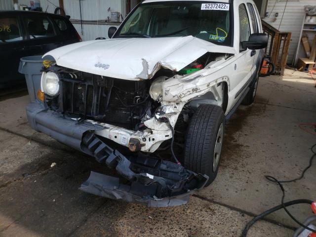 Photo 9 from auction – 2007 JEEP LIBERTY SP with VIN 1J4GL48K07W707166