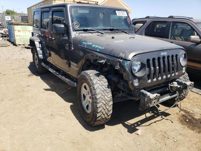 JEEP WRANGLER U 2016 with VIN 1C4BJWDG3GL348755 - Photo from auction