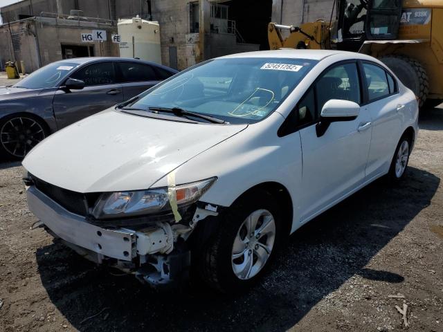 Photo 2 from auction – 2014 HONDA CIVIC LX with VIN 19XFB2F5XEE230873