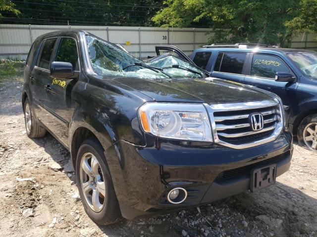 HONDA PILOT EXLN 2015 with VIN 5FNYF4H74FB055426 - Photo from auction
