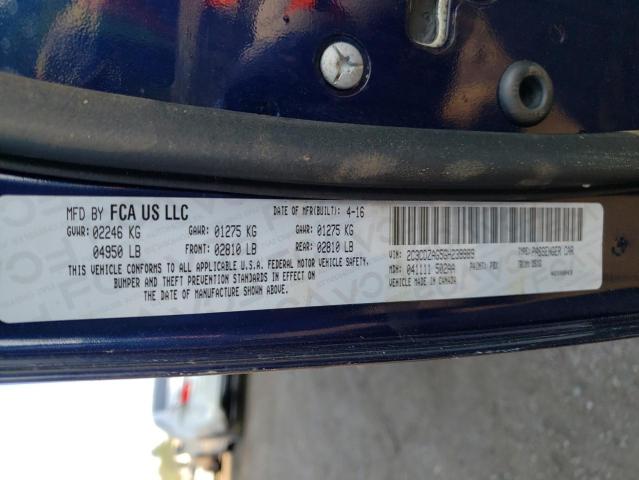 Photo 10 from auction – 2016 DODGE CHALLENGER with VIN 2C3CDZAG5GH239989