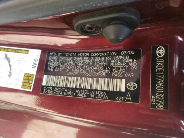 Photo 10 from auction – 2006 TOYOTA SCION TC with VIN JTKDE177960132798