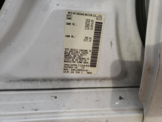 Photo 10 from auction – 2013 NISSAN ALTIMA 2.5 with VIN 1N4AL3AP9DC210499