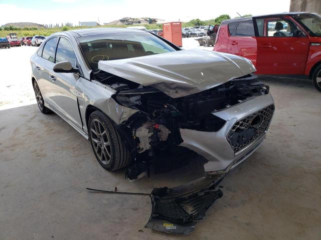 HYUNDAI SONATA LIM 2019 with VIN 5NPE34AB7KH731146 - Photo from auction