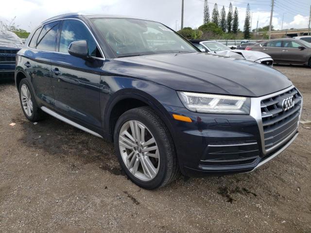 AUDI Q5 PREMIUM 2018 with VIN WA1BNAFY7J2235640 - Photo from auction