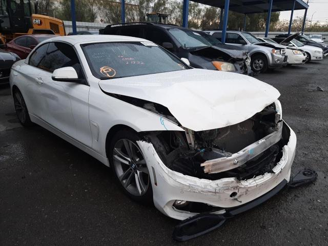 BMW 430I 2017 with VIN WBA4U7C55H5H19586 - Photo from auction