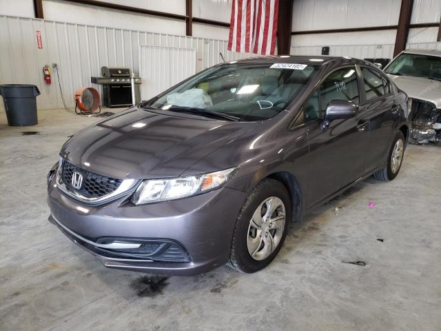 Photo 2 from auction – 2015 HONDA CIVIC LX with VIN 2HGFB2F50FH544068