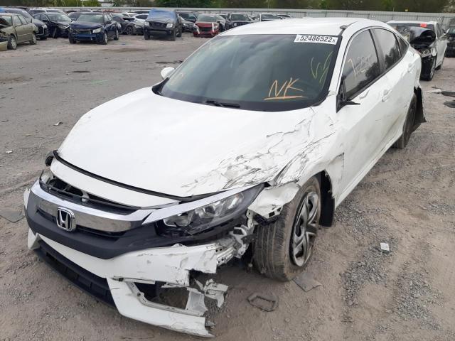 Photo 2 from auction – 2017 HONDA CIVIC LX with VIN 19XFC2F50HE057849