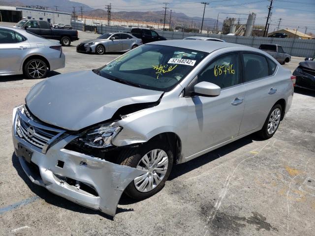 Photo 2 from auction – 2015 NISSAN SENTRA S with VIN 3N1AB7AP1FY224902