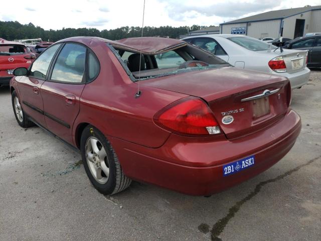 Photo 3 from auction – 2000 FORD TAURUS SES with VIN 1FAFP55S0YA165510