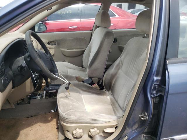 Photo 5 from auction – 2003 KIA SPECTRA with VIN KNAFB121735280679