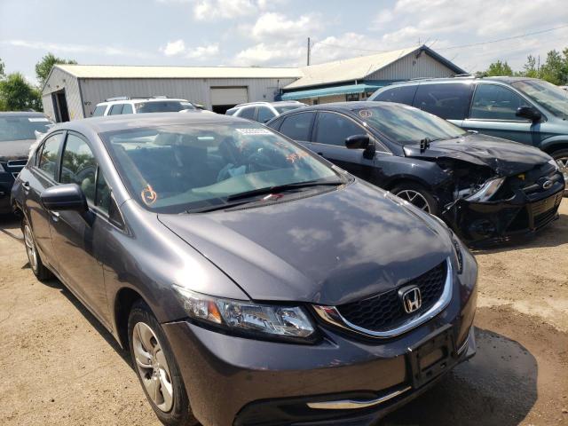 HONDA CIVIC LX 2014 with VIN 2HGFB2F50EH545204 - Photo from auction
